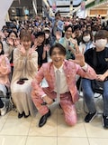 純烈「二人だけの秘密」リリースイベント札幌公演の様子。