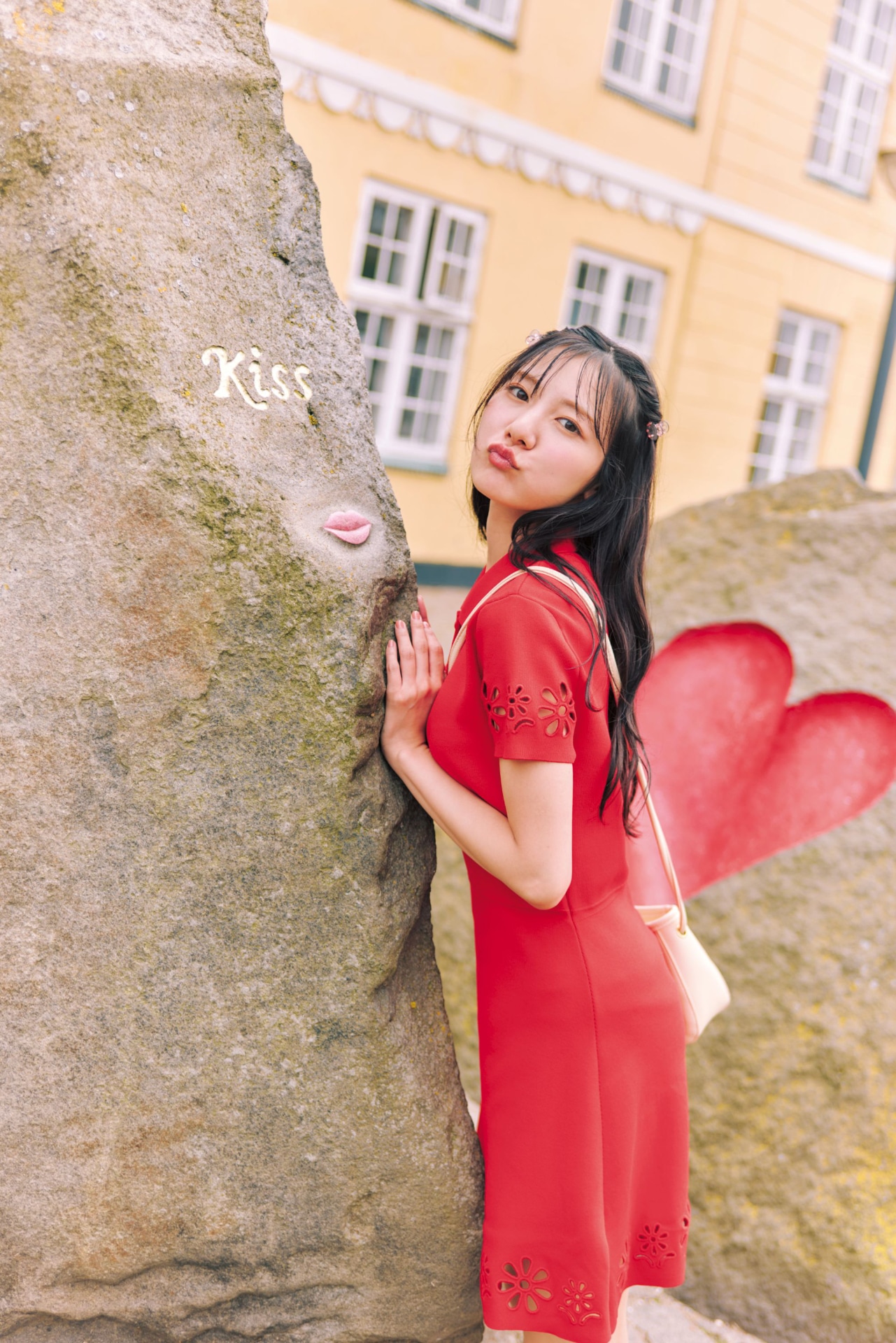 河田陽菜（日向坂46）の2nd写真集より。（Photo by SAKAI DE JUN）