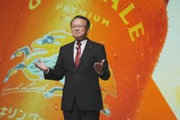 キリンビール株式会社の代表取締役社長の堀口英樹。