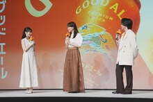 浜辺美波、綾瀬はるか、大森元貴。