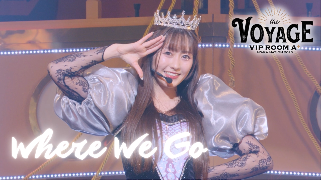 佐々木彩夏「Where We Go」ライブ映像のサムネイル。