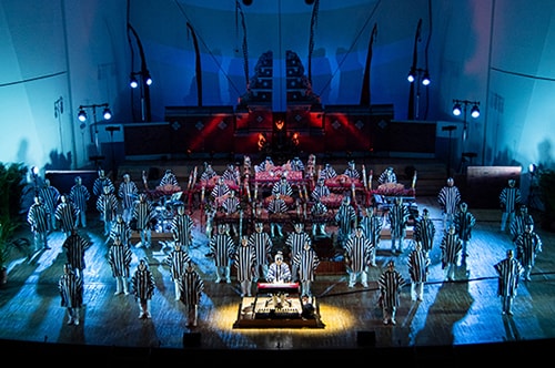 「『幻響』其之壱 <黎明>」の様子。