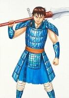 マンガ「キングダム」より。（写真提供：NHK）