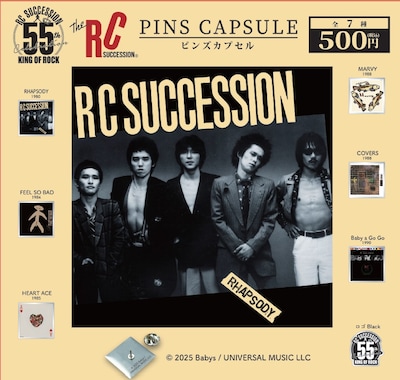 「『THE ARTIST COLLECTION』RC サクセション（RC SUCCESSION）VOL.2」ビジュアル