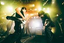 「THE SPELLBOUND Presents BOOM BOOM SATELLITES Special Set !!Spiritualized!!」の様子。（撮影：タカギユウスケ）