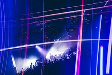 「THE SPELLBOUND Presents BOOM BOOM SATELLITES Special Set !!Spiritualized!!」の様子。（撮影：タカギユウスケ）