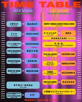 「Margt ISLAND 2025」タイムテーブル
