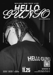 飛ぶ鳥を落とす勢いのラッパーMIKADO、初のワンマン「HELLO GUNSO」開催