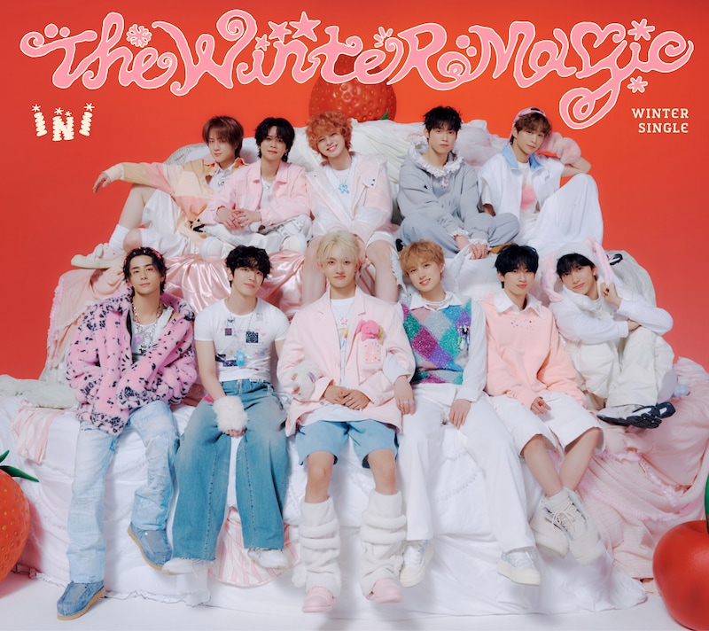 INI「THE WINTER MAGIC」Cake ver.ジャケット©LAPONE ENTERTAINMENT