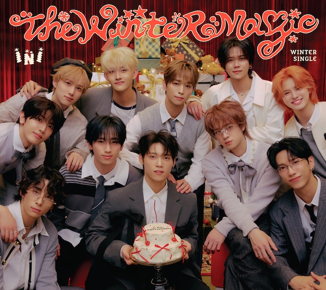 INI「THE WINTER MAGIC」Present ver.ジャケット©LAPONE ENTERTAINMENT