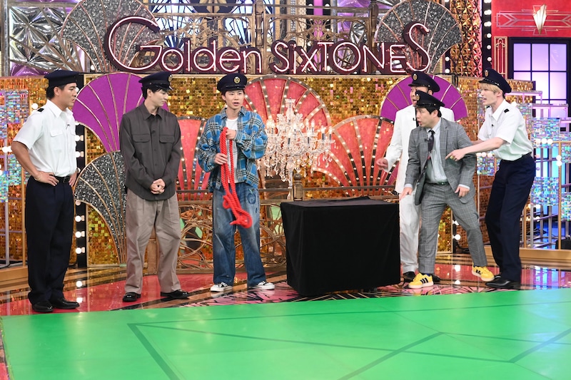 「Golden SixTONES」 10月12日放送回より。©︎日本テレビ