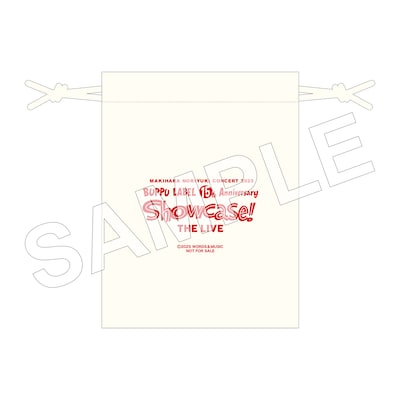 槇原敬之「Makihara Noriyuki Concert 2025 Buppu Label 15th Anniversary "Showcase the Live!"」Amazon.co.jp特典コットン巾着