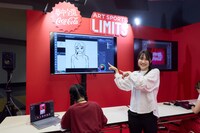 ART SPORTS LIMITSのコーナー。©Coca-Cola X Fes 2025