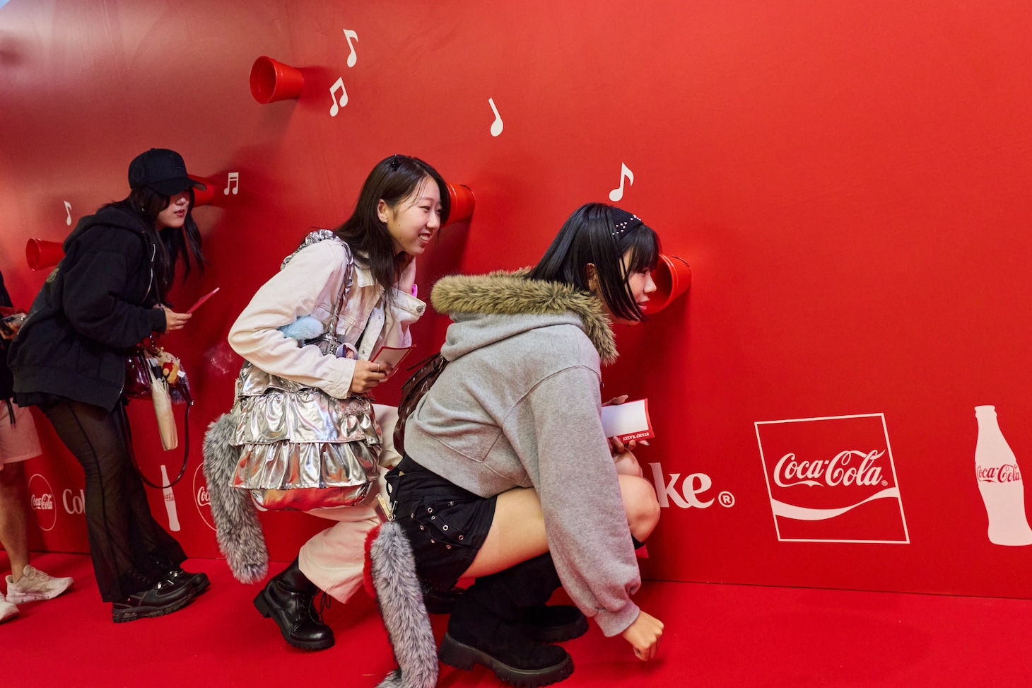 「Coke Lives in Culture.」のブース。©Coca-Cola X Fes 2025