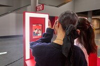 フォトブースの様子。©Coca-Cola X Fes 2025