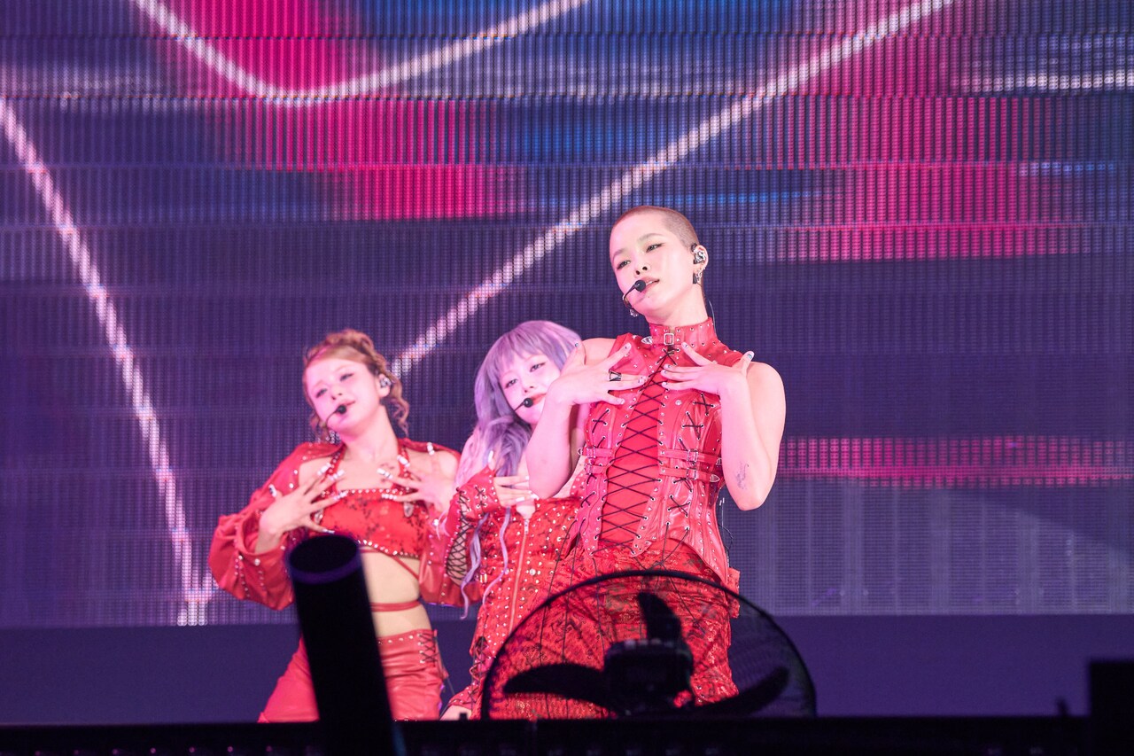 XG ©Coca-Cola X Fes 2025 - XG、Creepy Nuts、&TEAM、anoら来場者