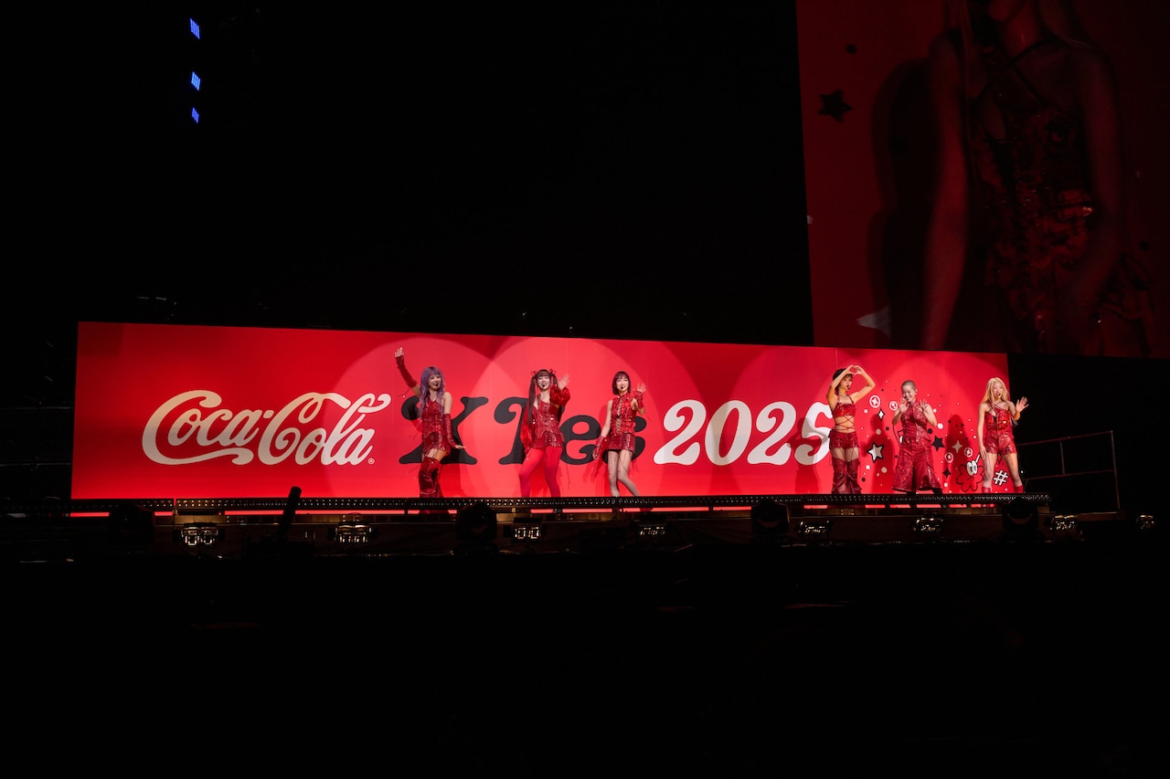 XG ©Coca-Cola X Fes 2025 - XG、Creepy Nuts、&TEAM、anoら来場