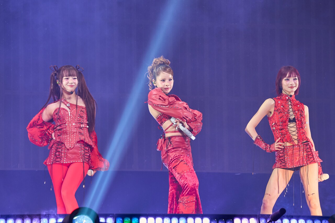 XG ©Coca-Cola X Fes 2025 - XG、Creepy Nuts、&TEAM、anoら来場者