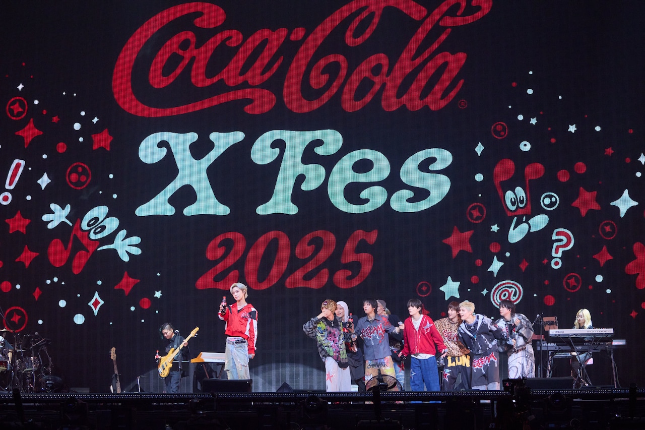 &TEAM ©Coca-Cola X Fes 2025 - XG、Creepy Nuts、&TEAM、anoら来場者