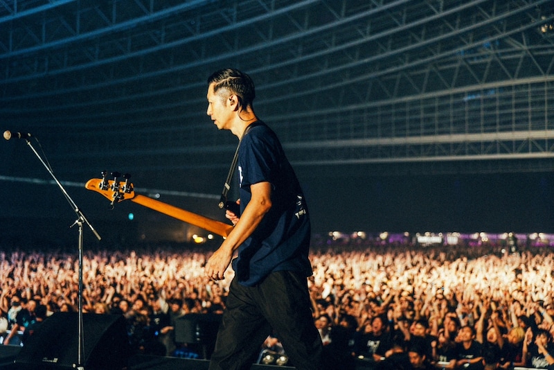 「ROCK-O-RAMA-THE END」よりTomohiro（B / FACT）。（Photo by Taka"nekoze photo"）