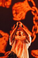 「ROCK-O-RAMA-THE END」よりHiro（Vo / FACT）。（Photo by Taka"nekoze photo"）