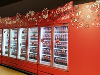 「Coke Station」の様子。