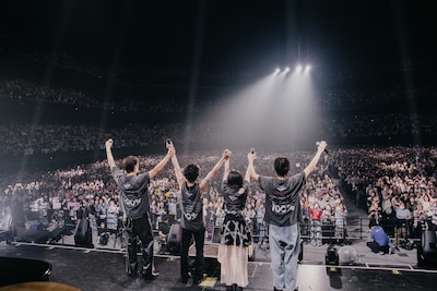 「TENBLANK from "Glass Heart" FAN MEETING feat. Takeru Satoh. Yu Miyazaki. Keita Machida. Jun Shison」の様子。