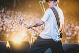 「ROCK-O-RAMA-THE END」よりThe BONEZのライブの様子。(撮影:西槇太一)