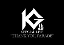 「GANG PARADE 10th YEAR SPECIAL LIVE "THANK YOU, PARADE"」ロゴ