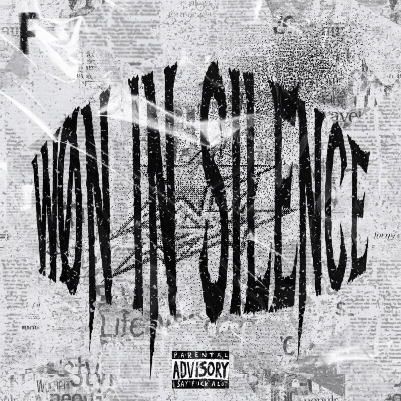 PAX0「WØN IN SILENCE」配信ジャケット - 注目ラッパーPAX0が3曲