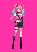 東京電脳 from電音部の新キャラクター・夢乃ミア。