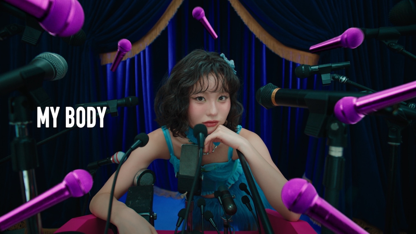 HANA「My Body」ミュージックビデオより。