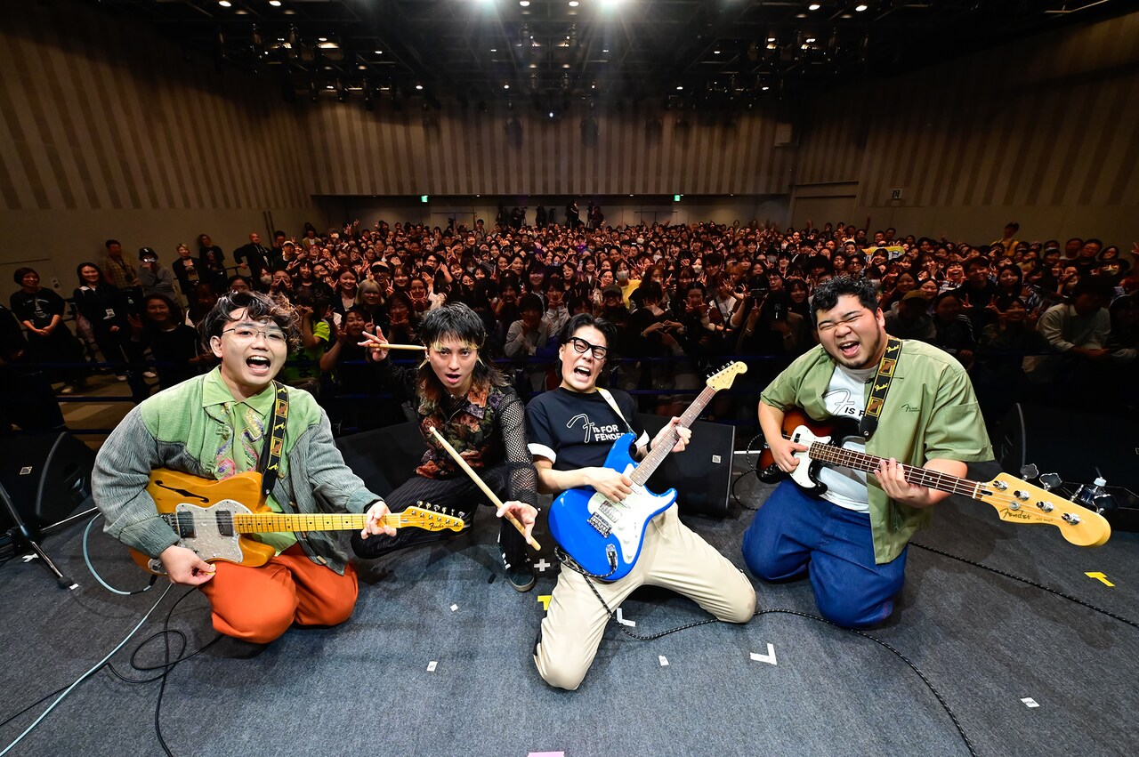 FENDER EXPERIENCE」に豪華アーティスト登場！サイサイ、HISASHI、鈴木