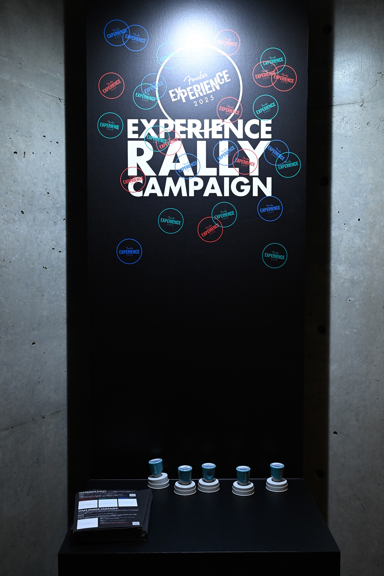オリジナルグッズが手に入るFender「EXPERIENCE RALLY」。