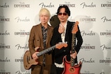 春畑道哉(TUBE)とKen(L'Arc-en-Ciel)。