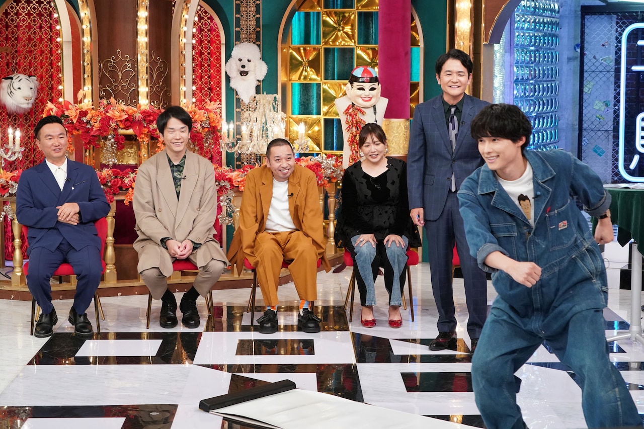 審査員ゲストの松村北斗（右端）。©日本テレビ