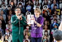 MVPを獲得したユーキ（超特急）。