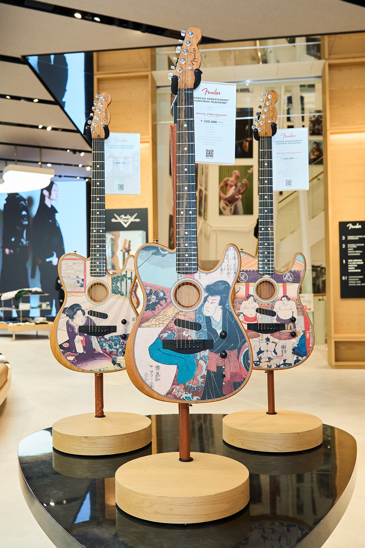 江戸時代末期の浮世絵師・歌川国芳の代表作「歌舞伎」「芸者」「相撲