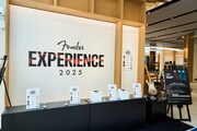 「FENDER EXPERIENCE 2025」会場の様子。