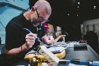 デニス・ガルスカによる「MASTER BUILDER WORKSHOP」の様子。