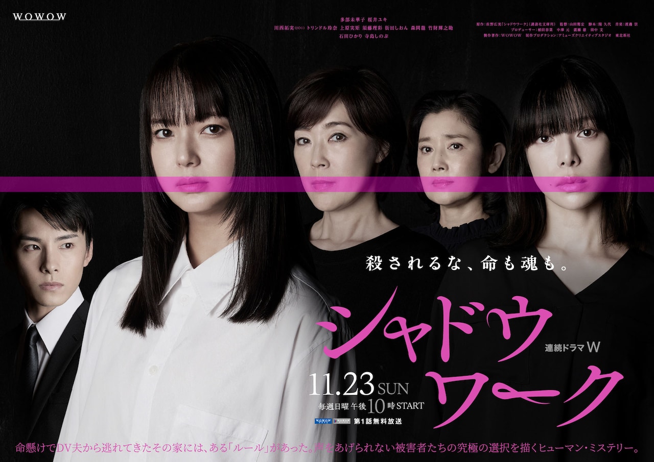 「連続ドラマW シャドウワーク」キービジュアル