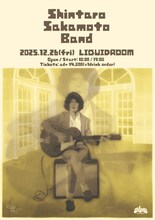 「坂本慎太郎 LIVE2025」告知ビジュアル