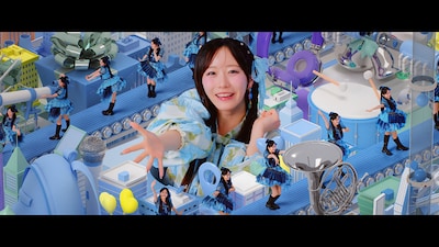 FRUITS ZIPPER「はちゃめちゃわちゃライフ！」ミュージックビデオより。