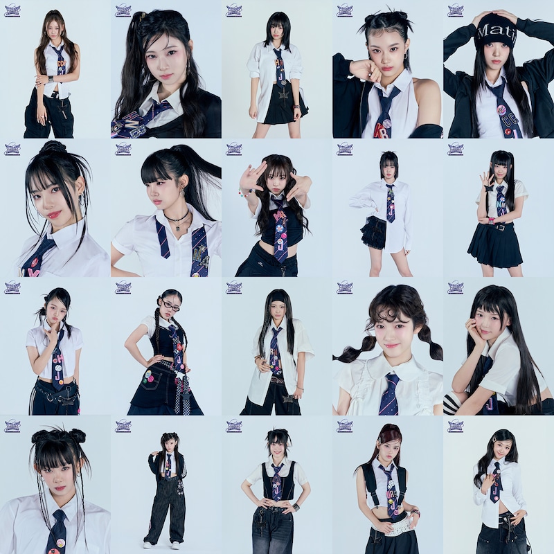 「Unpretty Rapstar : HIP POP Princess]」日本参加者。©Mnet