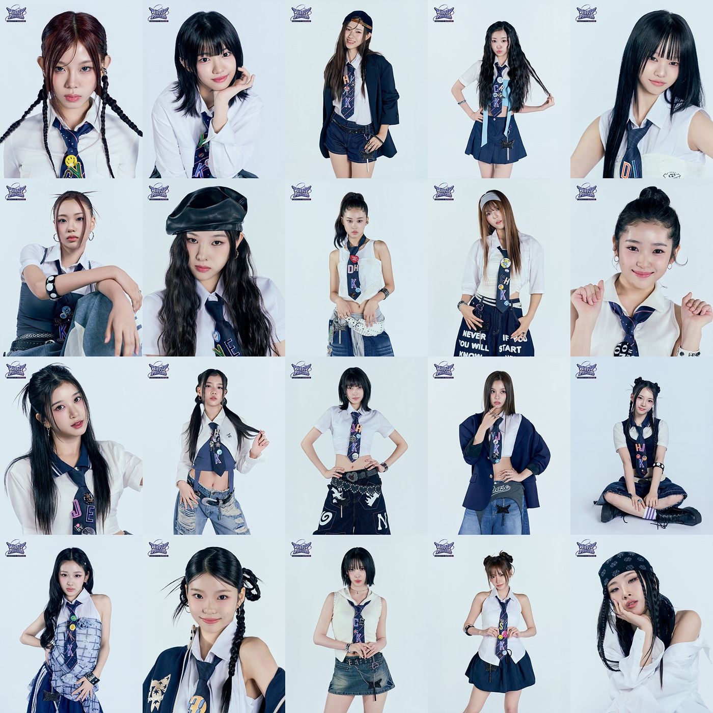 「Unpretty Rapstar : HIP POP Princess]」韓国参加者。©Mnet