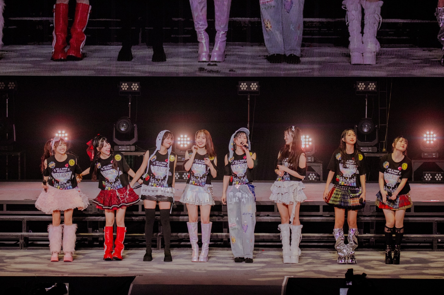 「OCHA NORMA 2025 LIVE at BUDOKAN ～#OCHAnnel～」の様子。