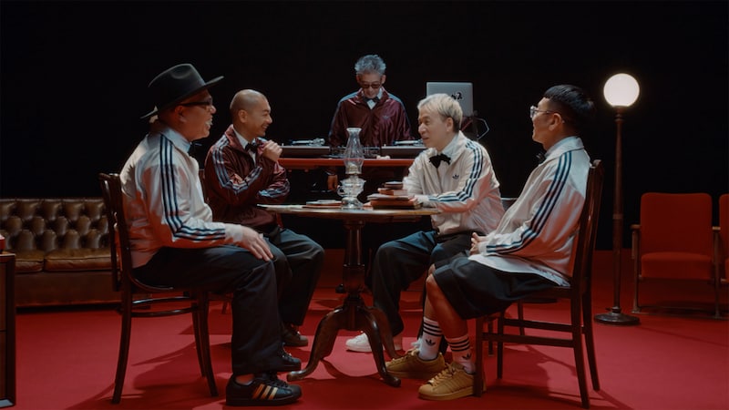 RIP SLYMEが出演している「adidas Originals」のキャンペーンムービーより。