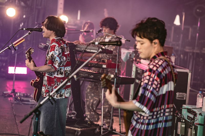 マカロニえんぴつ（撮影：井上嘉和）