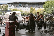 岸田繁弦楽四重奏（撮影：井上嘉和）