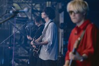 [Alexandros]のステージの様子。（撮影：井上嘉和）